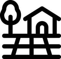 Zuhause Gliederung Symbol Symbol Vektor Bild. Illustration von das Haus echt Nachlass Grafik Eigentum Design Bild