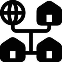 Zuhause Startseite Symbol Symbol Vektor Bild. Illustration von das Haus echt Nachlass Grafik Eigentum Design Bild