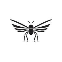 insekt vektor logotyp, ikoner och illustration
