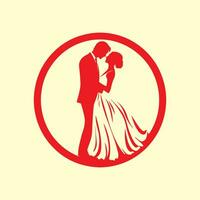 verheiratet Logo Vektor, Abbildung verheiratet vektor