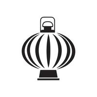 Lampion logotyp vektor