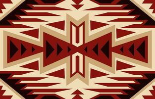 navajo Stammes- Vektor nahtlos Muster. einheimisch amerikanisch Ornament. ethnisch Süd Western Dekor Stil. Boho geometrisch Ornament. Vektor nahtlos Muster. Mexikaner Decke, Teppich. gewebte Teppich