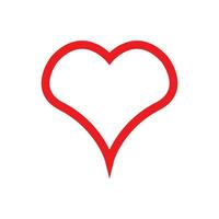 Herz Symbol, Liebe Symbol Vektor