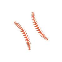 Baseball Stiche Symbol Vektor. Baseball Illustration unterzeichnen. Sport Symbol oder Logo. vektor