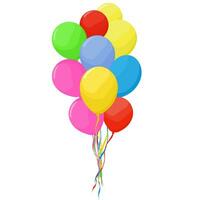 Alles Gute zum Geburtstag Luftballons vektor