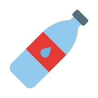 Wasser Flasche Vektor eben Symbol zum persönlich und kommerziell verwenden.