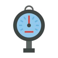 Druck Meter Vektor eben Symbol zum persönlich und kommerziell verwenden.