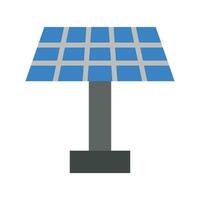 sol- panel vektor platt ikon för personlig och kommersiell använda sig av.