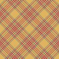 tartan schottland nahtloser karierter mustervektor. Retro-Hintergrundstoff. Vintage Check Color Square geometrische Textur für Textildruck, Packpapier, Geschenkkarte, Tapetendesign. vektor