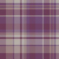 Textil- Muster Plaid von nahtlos Stoff Hintergrund mit ein prüfen Textur Vektor Schottenstoff.