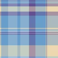 Hintergrund Textur Muster von Textil- prüfen Vektor mit ein nahtlos Tartan Plaid Stoff.