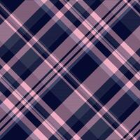 Textur Hintergrund Muster von Plaid Stoff prüfen mit ein Tartan Textil- nahtlos Vektor. vektor