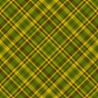 Plaid Tartan Vektor von prüfen Textil- Stoff mit ein Muster nahtlos Hintergrund Textur.