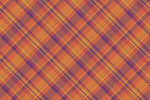 Tartan Plaid Muster von nahtlos Textur Vektor mit ein prüfen Textil- Hintergrund Stoff.