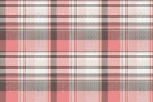 Stoff Hintergrund Plaid von Muster Vektor nahtlos mit ein Textur Tartan Textil- überprüfen.