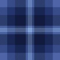 Hintergrund Muster Textur von Textil- prüfen nahtlos mit ein Plaid Tartan Vektor Stoff.