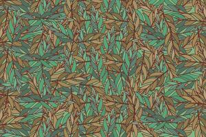 tropisk blad tapet. natur löv mönster design. vektor illustration.