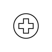 Krankenhaus Symbol Vektor. Medizin Illustration unterzeichnen. Krankenschwester Symbol oder Logo. vektor