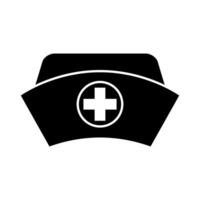 Krankenschwester Symbol Vektor. Krankenhaus Illustration unterzeichnen. Notfall Zimmer Symbol oder Logo. vektor
