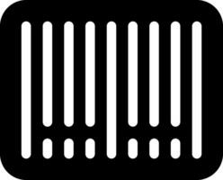 Barcode Symbol zum Scannen und Produkt Anerkennung vektor