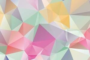 Low-Poly-Hintergrund-Poster-Banner-Design vektor