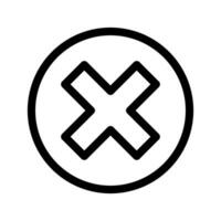 stänga ikon vektor symbol design illustration
