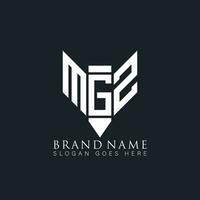 mgz abstrakt Brief Logo. mgz kreativ Monogramm Initialen Brief Logo Konzept. mgz einzigartig modern eben abstrakt Vektor Brief Logo Design.