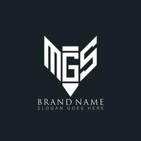 mgs abstrakt Brief Logo. mgs kreativ Monogramm Initialen Brief Logo Konzept. mgs einzigartig modern eben abstrakt Vektor Brief Logo Design.