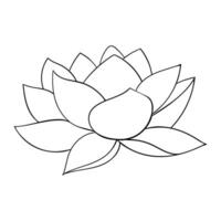 Lotus Blume öffnen Knospe. Lotus Symbol zum Einladungen und Karten, Geschäft Karten vektor