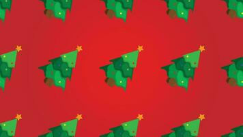 sömlös mönster för jul Semester med jul träd. bakgrund jul hälsning kort. vektor