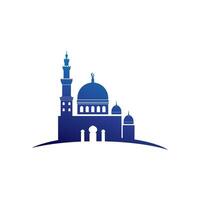 Moschee muslimische Symbol Vektor Illustration