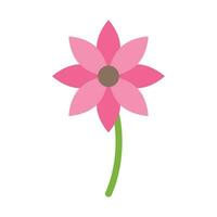 Blume Vektor eben Symbol zum persönlich und kommerziell verwenden.