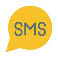 SMS Vektor eben Symbol zum persönlich und kommerziell verwenden.