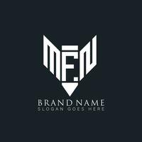 mfn abstrakt Brief Logo. mfn kreativ Monogramm Initialen Brief Logo Konzept. mfn einzigartig modern eben abstrakt Vektor Brief Logo Design.