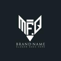 mfq abstrakt Brief Logo. mfq kreativ Monogramm Initialen Brief Logo Konzept. mfq einzigartig modern eben abstrakt Vektor Brief Logo Design.