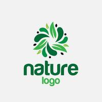 Natur-Logo-Design vektor