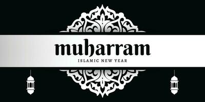 Muharram mubarak helig månad hijri islamic ny år hijri 1444 fredag juli 29 hijri härledd från Hijra menande migration startande punkt av islamic kalender är migration av profet muhammad från mecka vektor