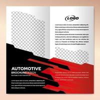 moderne Broschüren-Designvorlage für das Automobilgeschäftsmarketing vektor