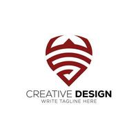 Initiale Brief w s Logo Design Vektor Vorlage. kreativ abstrakt s w Brief Logo Design