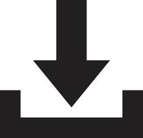 Datei-Download-Symbol vektor