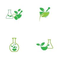 naturmedicin logotyp bilder illustration design vektor