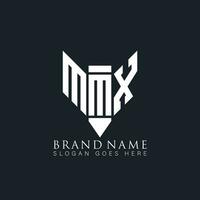 mmx abstrakt Brief Logo. mmx kreativ Monogramm Initialen Brief Logo Konzept. mmx einzigartig modern eben abstrakt Vektor Brief Logo Design.