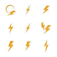 Thunderbolt-Logo-Abbildung vektor