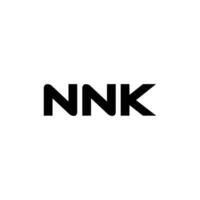 nk Brief Logo Design, Inspiration zum ein einzigartig Identität. modern Eleganz und kreativ Design. Wasserzeichen Ihre Erfolg mit das auffällig diese Logo. vektor