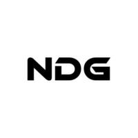 ndg Brief Logo Design, Inspiration zum ein einzigartig Identität. modern Eleganz und kreativ Design. Wasserzeichen Ihre Erfolg mit das auffällig diese Logo. vektor