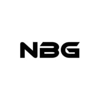 nbg Brief Logo Design, Inspiration zum ein einzigartig Identität. modern Eleganz und kreativ Design. Wasserzeichen Ihre Erfolg mit das auffällig diese Logo. vektor