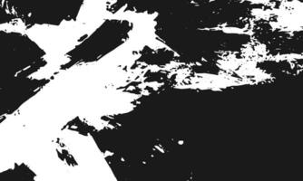 svart och vit grunge bakgrund med en vit måla stänka ner vektor