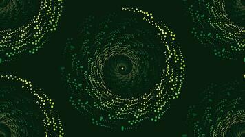 abstarct spiral virvel stil spinning bakgrund i mörk grön Färg. vektor