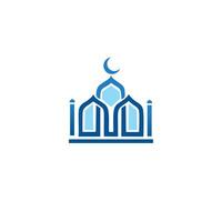 islamisch Logo Vorlage, Band islamisch Kuppel Palast Logo Design Vorlage. Luxus Gold Turm, Kuppel, Moschee Logo Ideen. Inspiration Logo Design. Vorlage Vektor Illustration.