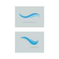 Meer Welle Logo Vektor Geschäft Element und Symbol